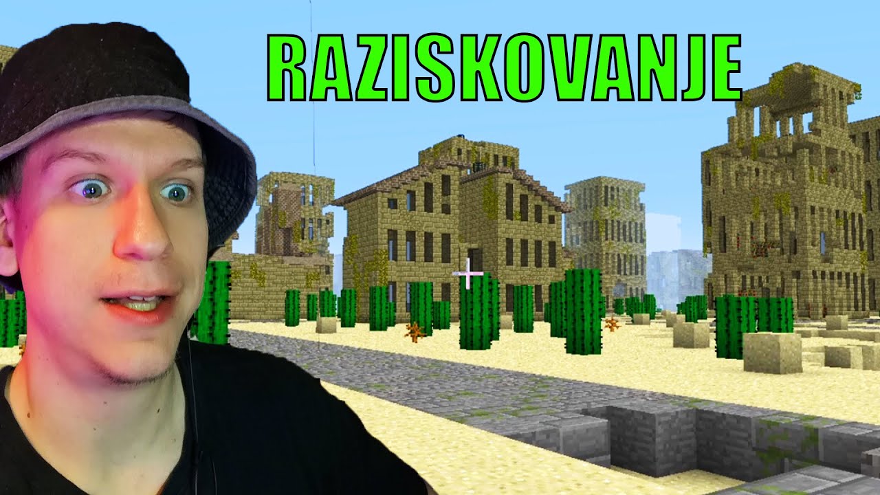 RAZISKUJEM MESTO | Minecraft Forever Stranded #9