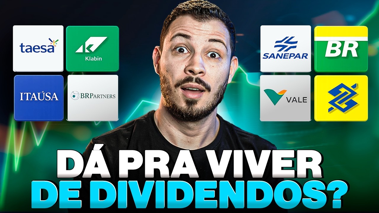 R$ 1 Milhão Investido em Ações: dá pra Viver de Dividendos? (Caso Real)