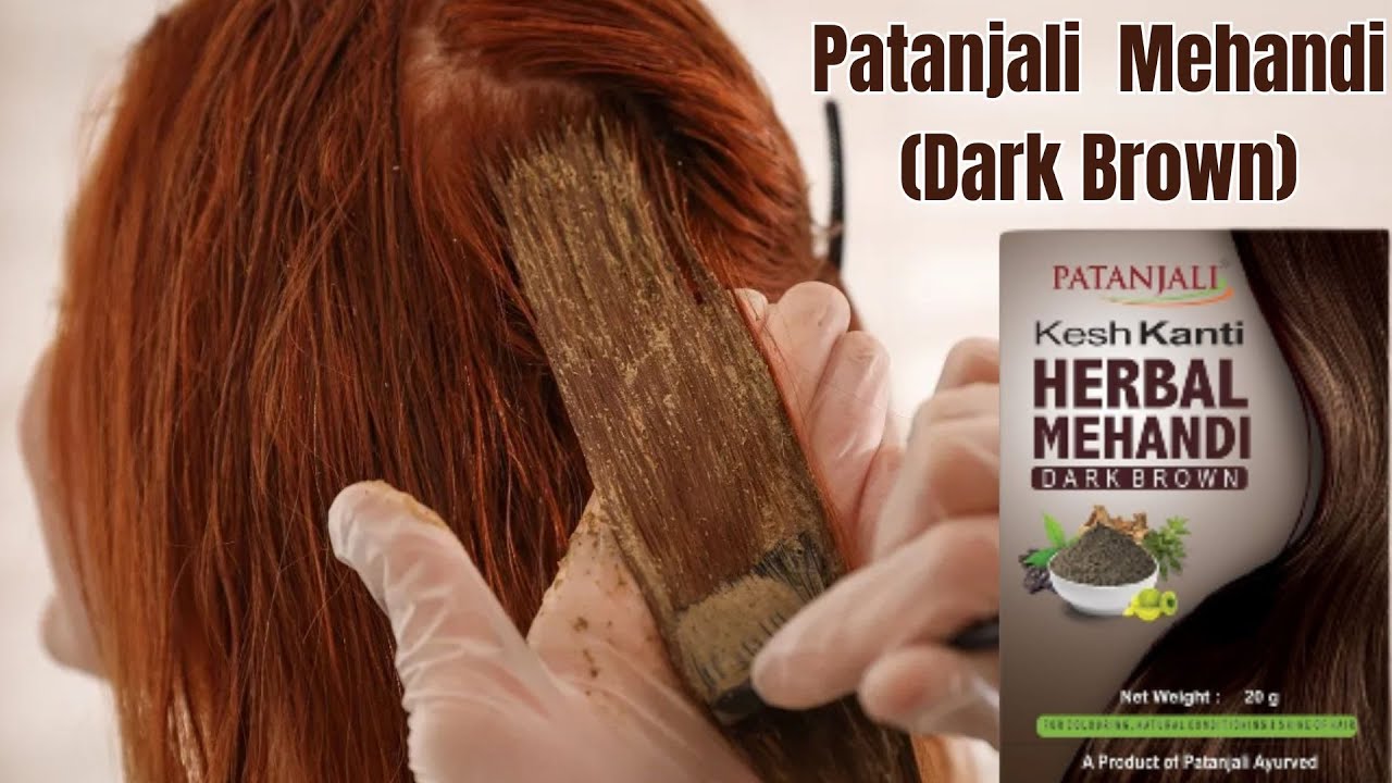 Patanjali Kesh Kanti Herbal Mehandi Review Dark Brown Patanjali