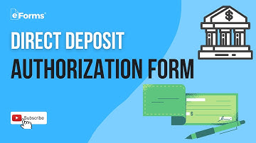 Details of a Direct Deposit Authorization