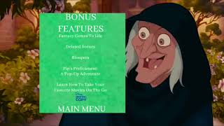 Disney Pixar Enchanted 2012 Dvd Menu Walkthrough