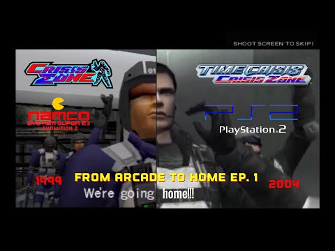 Videó: Arcade Time Crisis 2 Pisztoly, Pedállal Felszerelve, A PS2 Videóhoz