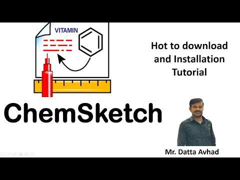 ChemSketch Tutorial: How to Download and Installation II Free Drawing Tool