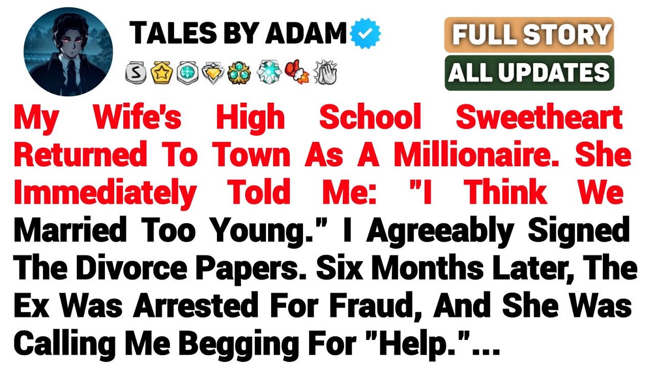 My Wife's High School Sweetheart Returned To Town As A Millionaire. She Immediately Told Me 