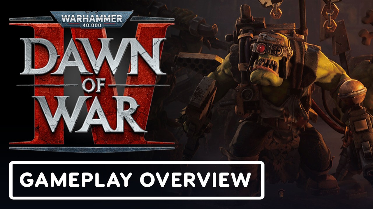 Warhammer 40,000: Dawn of War 4 - Official '1v1 Annihilation Orks vs Necrons' Gameplay Overview