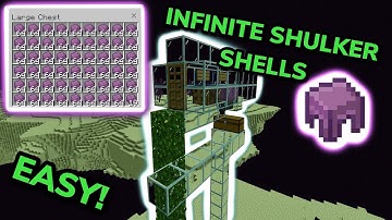 EASIEST 1.21 SHULKER FARM TUTORIAL in Minecraft Bedrock (MCPE/Xbox/PS/Switch/PC)