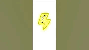 BFDI Lightning Art Time Lapse 