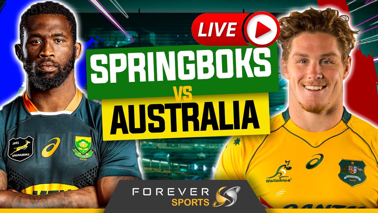 SPRINGBOKS VS AUSTRALIA! Live Watchalong Forever Rugby