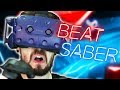 CAN YOU HAVE MORE FUN THAN THIS?! | Beat Saber #1 (HTC Vive Virtual Reality)