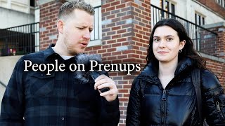 People on Prenups