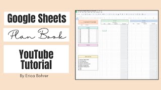 How to Edit My Google Sheets Plan Book
