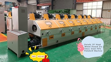 The Features Of MAXDO Round Pipe Polishing Machine