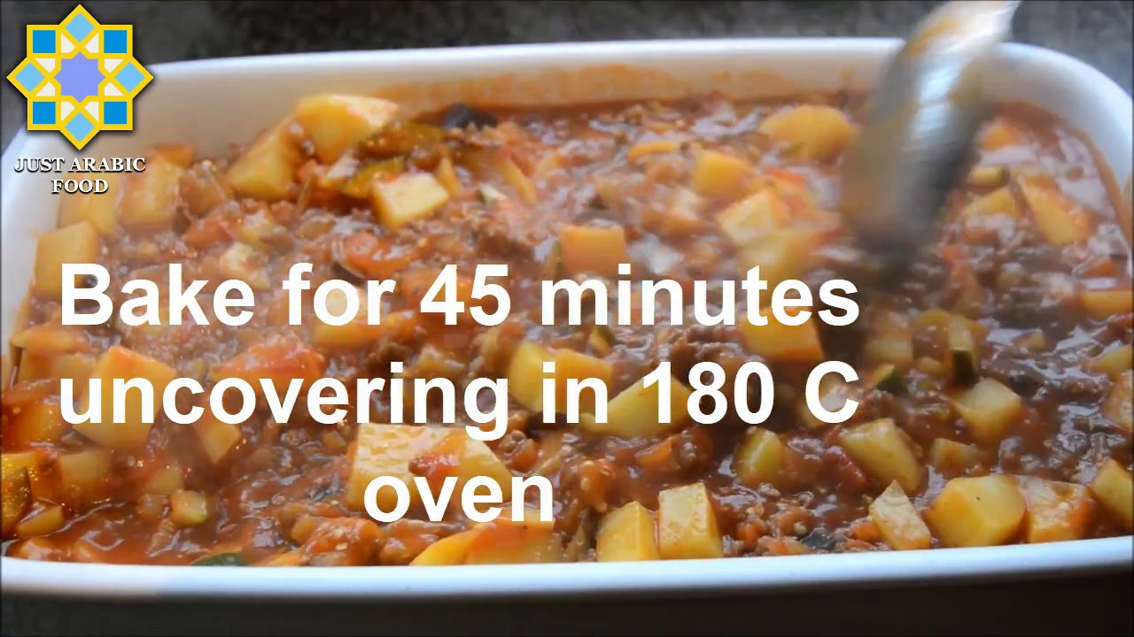 Kawaj ( meat and vegetables recipe ) Syrian recipe just Arabic food