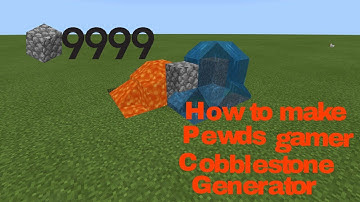 How to build Pewdiepie’s cobble stone generator (gamers only)