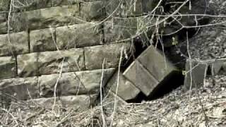 Buried Railroad Tunnel unearthed!! 1864 Bow Tunnel  West Penn Trail Blairsville Indiana County PA