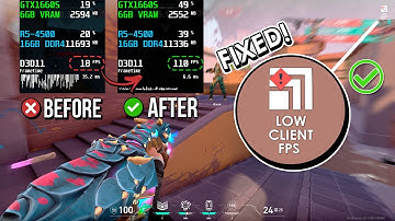 🔧VALORANT: HOW TO FIX LOW CLIENT FPS IN LOW-END PC🔥| Fix FPS Drops in VALORANT✔️
