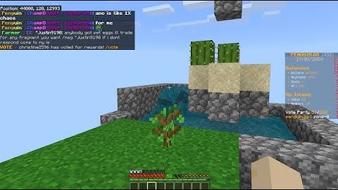 Minecraft Skyblock Episode 2: Cactus Farm