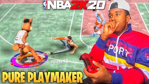 MY 6’6 PURE PLAYMAKER IS THE MOST FUN BUILD ON NBA 2K20…