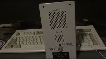 EMS ADA Compliant Elevator Emergency Phone Overview and Demonstration