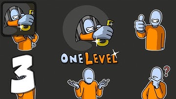 One Level: Stickman Jailbreak - Mobile Gameplay Walkthrough Part 3 (iOS, Android)