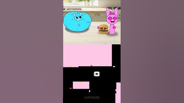 Sprunki Inflated Sky is Starving: His Friends Are Next! - @HF_Animation / Xpotato Bouncing Square
