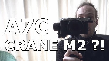 The SMALLEST Full Frame Gimbal Setup in the world? Sony A7C + Crane M2 + Samyang FE 18MM F2.8