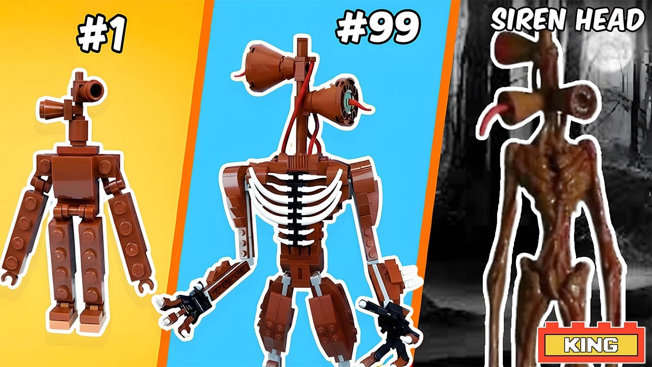 LEGO Horror Monster Compilation - Trevor Henderson Edition | King Bricks World