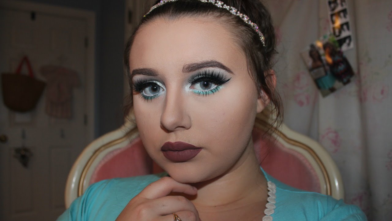 Blue Ice Winter Makeup Tutorial YouTube