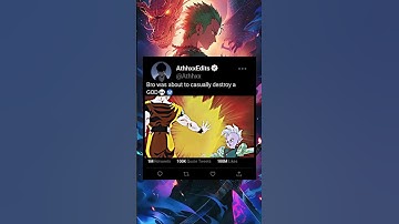 Goku threatening supreme kai🥶 #goku #dragonball #dragonballz