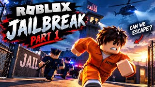     ESCAPING ROBLOX PRISON! 😱🚨 THEY ALMOST CAUGHT ME! | Part 1