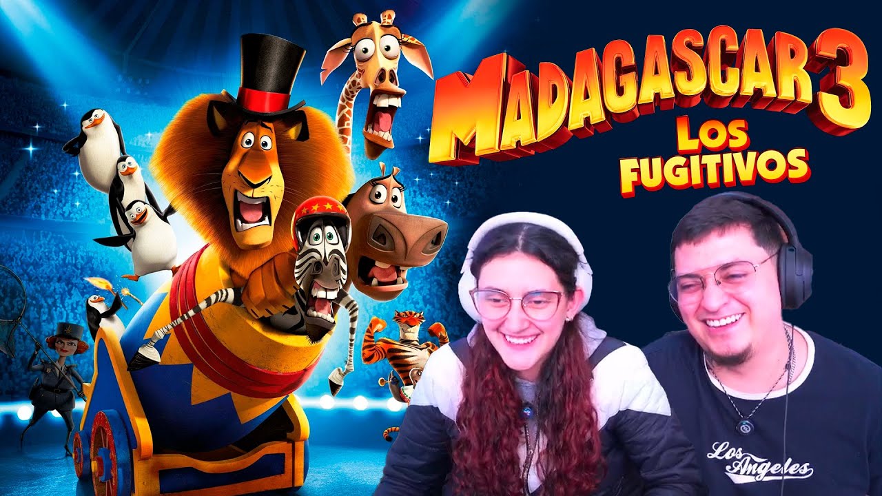 ¡AFRO CIRCO!🦓🎵 Madagascar 3 (2012) Reacción
