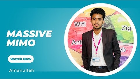 Massive MIMO in 5G: Revolutionizing Wireless Communication