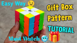 Rubik's Cube Gift Box Pattern Tutorial 😜