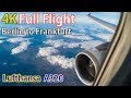 Full flight video, Berlin (Tegel) to Frankfurt, LH193, A320, Lufthansa [4K]