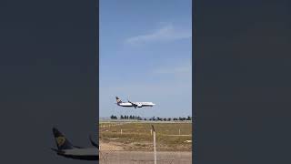 Aterrizaje Ryanair En Aeropuerto De Sevilla Svq 23 Enero 2022 Avión Procedente De Pisa Psa Landing