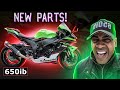 2021 ZX-10R Get's NEW PARTS!!!