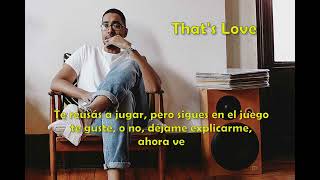 Oddisee  - That&#39;s Love (sub español)