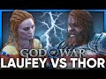 GOD OF WAR RAGNAROK: HISTORIA SECRETA FAYE VS THOR EXPLICADA