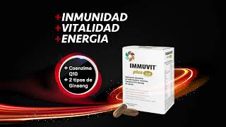 Con Immuvit Plus Q10 Da Lo Mejor De Ti Cada Día.