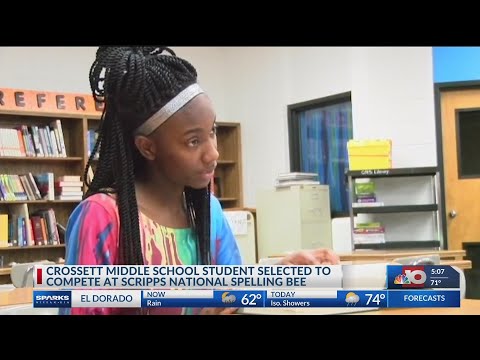 Crossett Middle School student selected to compete at Scripps National Spelling Bee