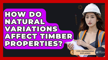 How Do Natural Variations Affect Timber Properties? - Civil Engineering Explained