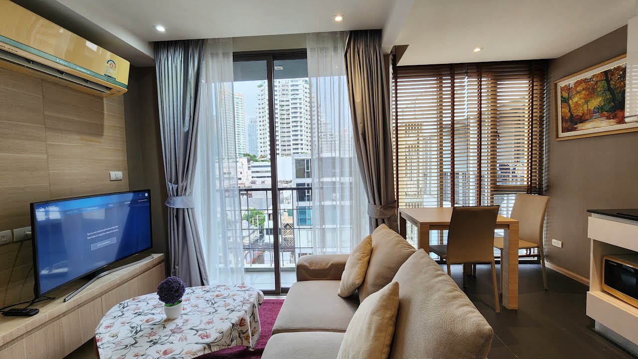 Klass Silom | 1 bedroom for rent in good condition, beautiful, good location in the heart of Silom video