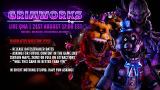GRIMWORKS LIVE QNA | ASK QUESTIONS ABOUT THE GAME