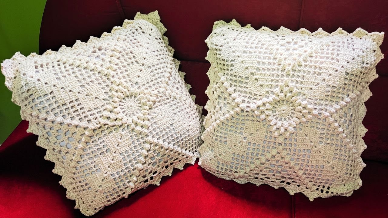 CAPA DE ALMOFADA  PARTE 1