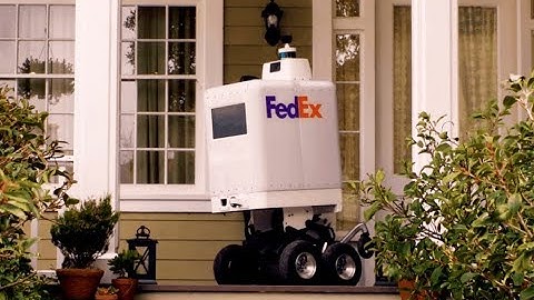 Fedex - all terrain delivery robot
