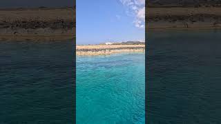 Crystal Clear Waters of Cyprus Sea. Ayia Napa
