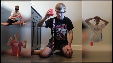 Dice Stacking Trick Shots 2 - HIGH Stack Edition | Kellan The Incredible