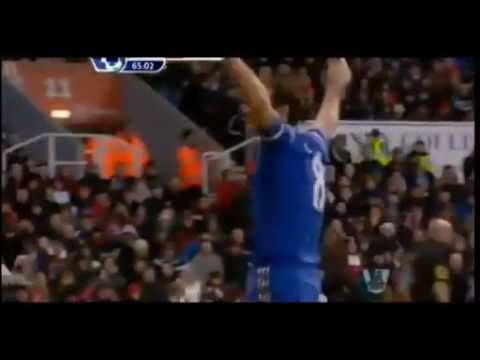 Gol Lampard for match Stoke city- Chelsea (12.01.2013)