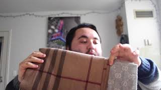 Gucci scarf revew: comparision to Burberry