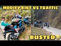 Traffic got busted my modified bike   ranjitvlog